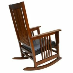 Carolina Cottage Thomas Mission Rocker - Chestnut - Carolina Chair and Table -Living Room Chairs store unnamed file 13987