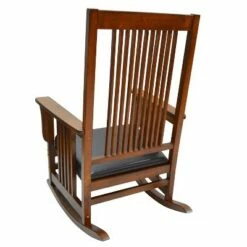Carolina Cottage Thomas Mission Rocker - Chestnut - Carolina Chair and Table -Living Room Chairs store unnamed file 13988
