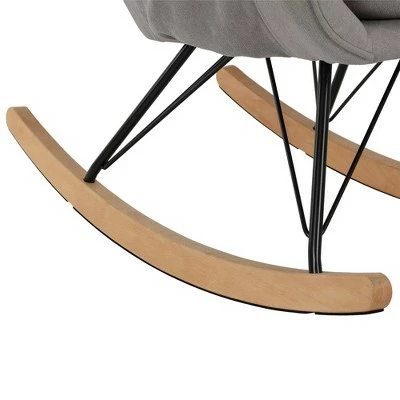 Baby Relax Zander Rocker Chair with Side Storage Pockets Blue 6 Baby Relax Zander Rocker Chair with Side Storage Pockets Blue - Image 4