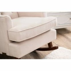 Asher Fabric Rocker Beige - Abbyson Living -Living Room Chairs store unnamed file 14025