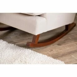 Asher Fabric Rocker Beige - Abbyson Living -Living Room Chairs store unnamed file 14027