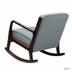 Rocking Chair with a Lumbar Pillow | Karat Home -Living Room Chairs store unnamed file 14046