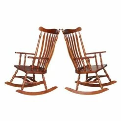 Rocking Chair Solid Wood - International Concepts Cherry -Living Room Chairs store unnamed file 14074