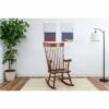 Gift Mark Modern Wooden Rocking Chair - Cherry