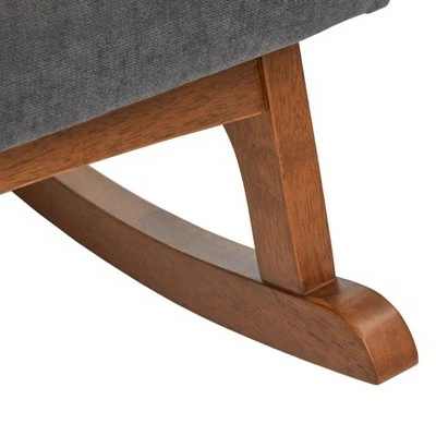 Mick Rocking Chair - Lifestorey Dark Gray 4 Mick Rocking Chair - Lifestorey Dark Gray - Image 2