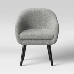 Harwell Modern Arm Barrel Chair with Metal Legs - Project 62™ Gray/white 12 Harwell Modern Arm Barrel Chair with Metal Legs - Project 62™ Gray/white -Living Room Chairs store unnamed file 142