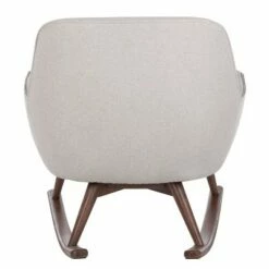 Mack Mid-Century Rocking Chair Light Gray - Safavieh -Living Room Chairs store unnamed file 14220
