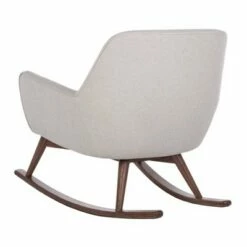 Mack Mid-Century Rocking Chair Light Gray - Safavieh -Living Room Chairs store unnamed file 14221