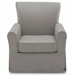 Delta Children Benbridge Nursery Glider Swivel Rocker Chair Dove Grey With Soft Grey -Living Room Chairs store unnamed file 14242