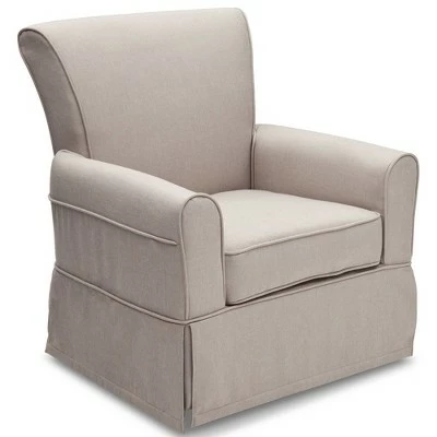Delta Children Epic Nursery Glider Swivel Rocker Chair Taupe 4 Delta Children Epic Nursery Glider Swivel Rocker Chair Taupe - Image 3