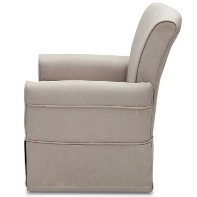 Delta Children Epic Nursery Glider Swivel Rocker Chair Taupe 6 Delta Children Epic Nursery Glider Swivel Rocker Chair Taupe - Image 5