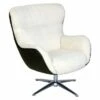 Style Rylie Collaboration Lounge Chair Cream/Black Synergy - Serta