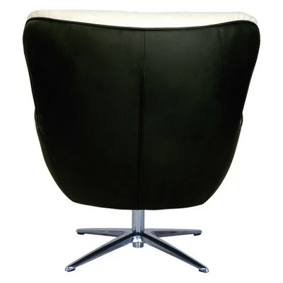 Style Rylie Collaboration Lounge Chair Cream/Black Synergy - Serta 3 Style Rylie Collaboration Lounge Chair Cream/Black Synergy - Serta - Image 3