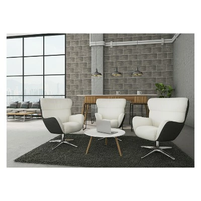 Style Rylie Collaboration Lounge Chair Cream/Black Synergy - Serta 5 Style Rylie Collaboration Lounge Chair Cream/Black Synergy - Serta - Image 5