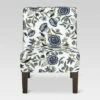 Burke Slipper Chair - Blue Floral - Threshold™ 1 Burke Slipper Chair - Blue Floral - Threshold™ -Living Room Chairs store unnamed file 14276