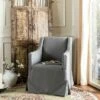 Sandra Slipcover Chair - Safavieh -Living Room Chairs store unnamed file 14296