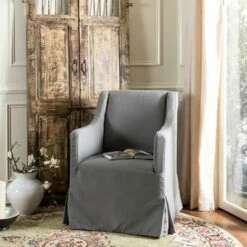 Sandra Slipcover Chair - Safavieh