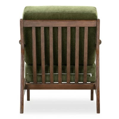 Sandra Lounge Chair - Poly & Bark Linen White 4 Sandra Lounge Chair - Poly & Bark Linen White - Image 3