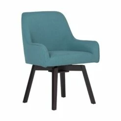 Studio Designs Home Spire Swivel Chair Medium Blue -Living Room Chairs store unnamed file 14390