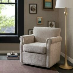 Madison Park Accent Chairs Cream
