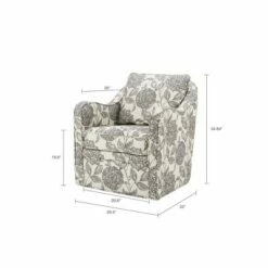 Madison Park Floral Swivel Accent Chair 13 Madison Park Floral Swivel Accent Chair -Living Room Chairs store unnamed file 14420