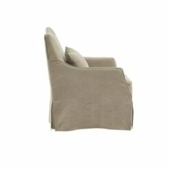 London Swivel Chair Tan - Martha Stewart -Living Room Chairs store unnamed file 14444