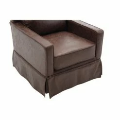 Classic Swivel Club Chair - WOVENBYRD Gray 13 Classic Swivel Club Chair - WOVENBYRD Gray -Living Room Chairs store unnamed file 14475