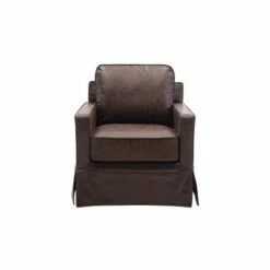 Classic Swivel Club Chair - WOVENBYRD Gray 16 Classic Swivel Club Chair - WOVENBYRD Gray -Living Room Chairs store unnamed file 14478