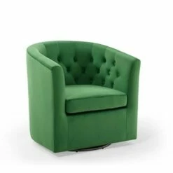 Prospect Tufted Performance Velvet Swivel Armchair - Modway Emerald 25 Prospect Tufted Performance Velvet Swivel Armchair - Modway Emerald -Living Room Chairs store unnamed file 14642