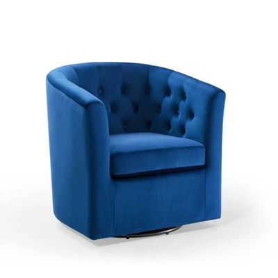 Prospect Tufted Performance Velvet Swivel Armchair - Modway Emerald 14 Prospect Tufted Performance Velvet Swivel Armchair - Modway Emerald - Image 12