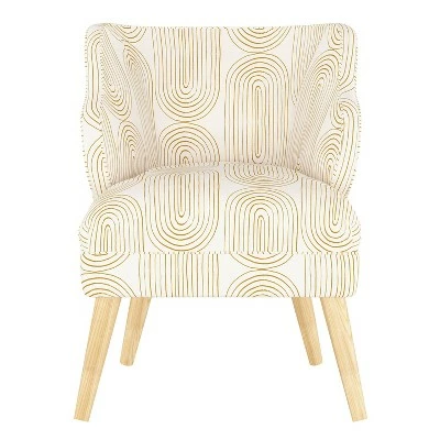 Mandolene Accent Chair Oblong Mustard - Project 62™ 3 Mandolene Accent Chair Oblong Mustard - Project 62™