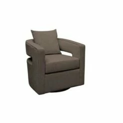 Vivi Fabric Swivel Chair - Abbyson Living Ivory -Living Room Chairs store unnamed file 14671
