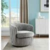 Lazy Days Swivel Accent Chair Gray - Treasure Trove Accents