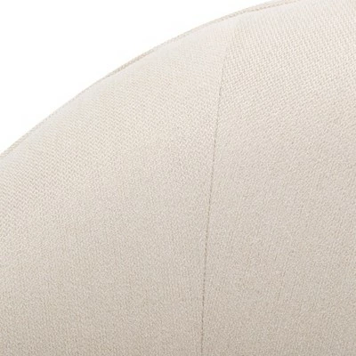 Barrel Swivel Chair Cream - WOVENBYRD 5 Barrel Swivel Chair Cream - WOVENBYRD - Image 3