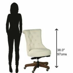 Hekman 79226 Hekman Scrolled Back Armless Desk Chair 7-9226 Special Reserve