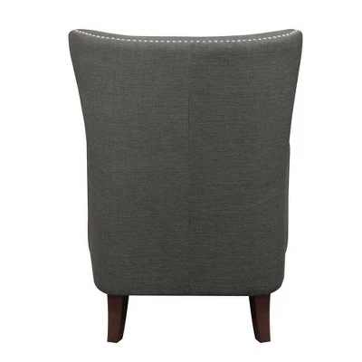 Avery Accent Chair - Picket House Furnishings Charcoal 5 Avery Accent Chair - Picket House Furnishings Charcoal - Image 3