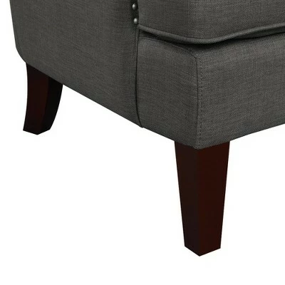 Avery Accent Chair - Picket House Furnishings Charcoal 11 Avery Accent Chair - Picket House Furnishings Charcoal - Image 9