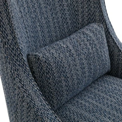 Madison Park Alvarado Accent Chair Navy 8 Madison Park Alvarado Accent Chair Navy - Image 6