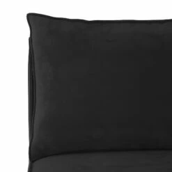 French Seamed Corner Chair Velvet Black - Project 62™ -Living Room Chairs store unnamed file 1478