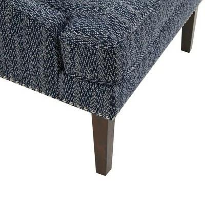 Madison Park Alvarado Accent Chair Navy 10 Madison Park Alvarado Accent Chair Navy - Image 8