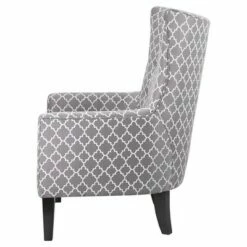 Madison Park Carissa Shelter Wing Chair - Gray -Living Room Chairs store unnamed file 14784