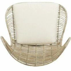 Malia Rattan Wingback Armchair - White Wash - Safavieh -Living Room Chairs store unnamed file 14798