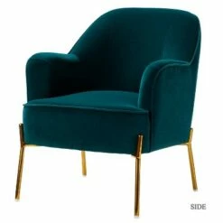 Odo Upholstered Accent Arm Chair Velvet | Karat Home 36 Odo Upholstered Accent Arm Chair Velvet | Karat Home -Living Room Chairs store unnamed file 1490