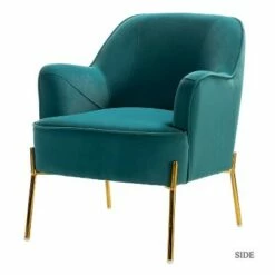 Odo Upholstered Accent Arm Chair Velvet | Karat Home 39 Odo Upholstered Accent Arm Chair Velvet | Karat Home -Living Room Chairs store unnamed file 1493