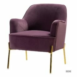 Odo Upholstered Accent Arm Chair Velvet | Karat Home 46 Odo Upholstered Accent Arm Chair Velvet | Karat Home -Living Room Chairs store unnamed file 1500