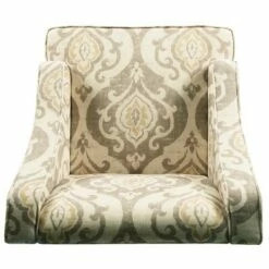 Swoop Accent Armchair - HomePop Bold Paisley -Living Room Chairs store unnamed file 152
