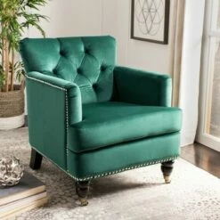 Colin Tufted Club Chair - Safavieh