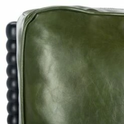 Annabelle Leather Armchair Forest Green - Safavieh 17 Annabelle Leather Armchair Forest Green - Safavieh -Living Room Chairs store unnamed file 1540