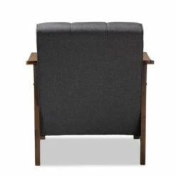 Larsen Walnut Wood Lounge Chair Gray - Baxton Studio 10 Larsen Walnut Wood Lounge Chair Gray - Baxton Studio -Living Room Chairs store unnamed file 1553
