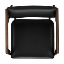 Éclair Mid-Century Leather Chair Black/Brown - Safavieh -Living Room Chairs store unnamed file 1603